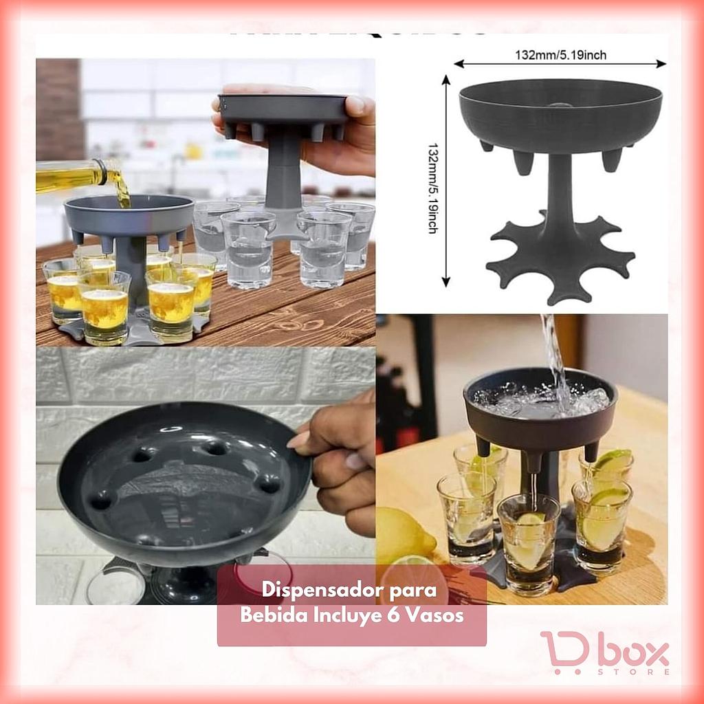 Dispensador de Bebida incluye Vasos