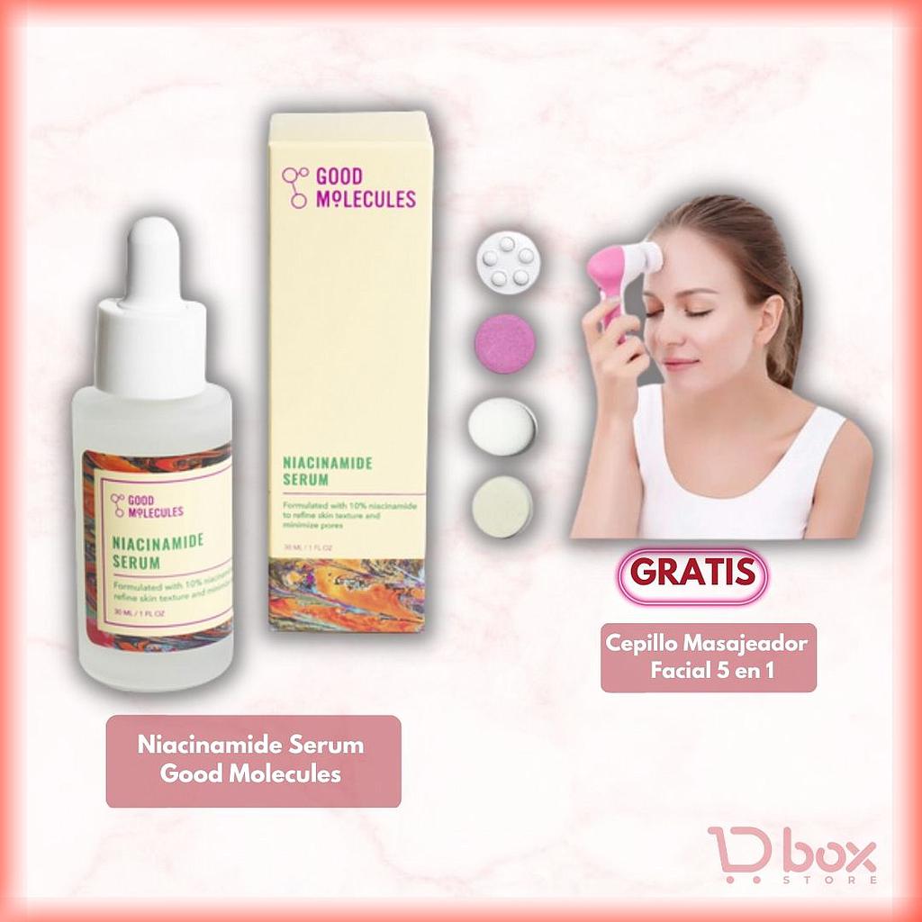 Niacinamide Serum Good Molecules GRATIS Masajeador de Rostro