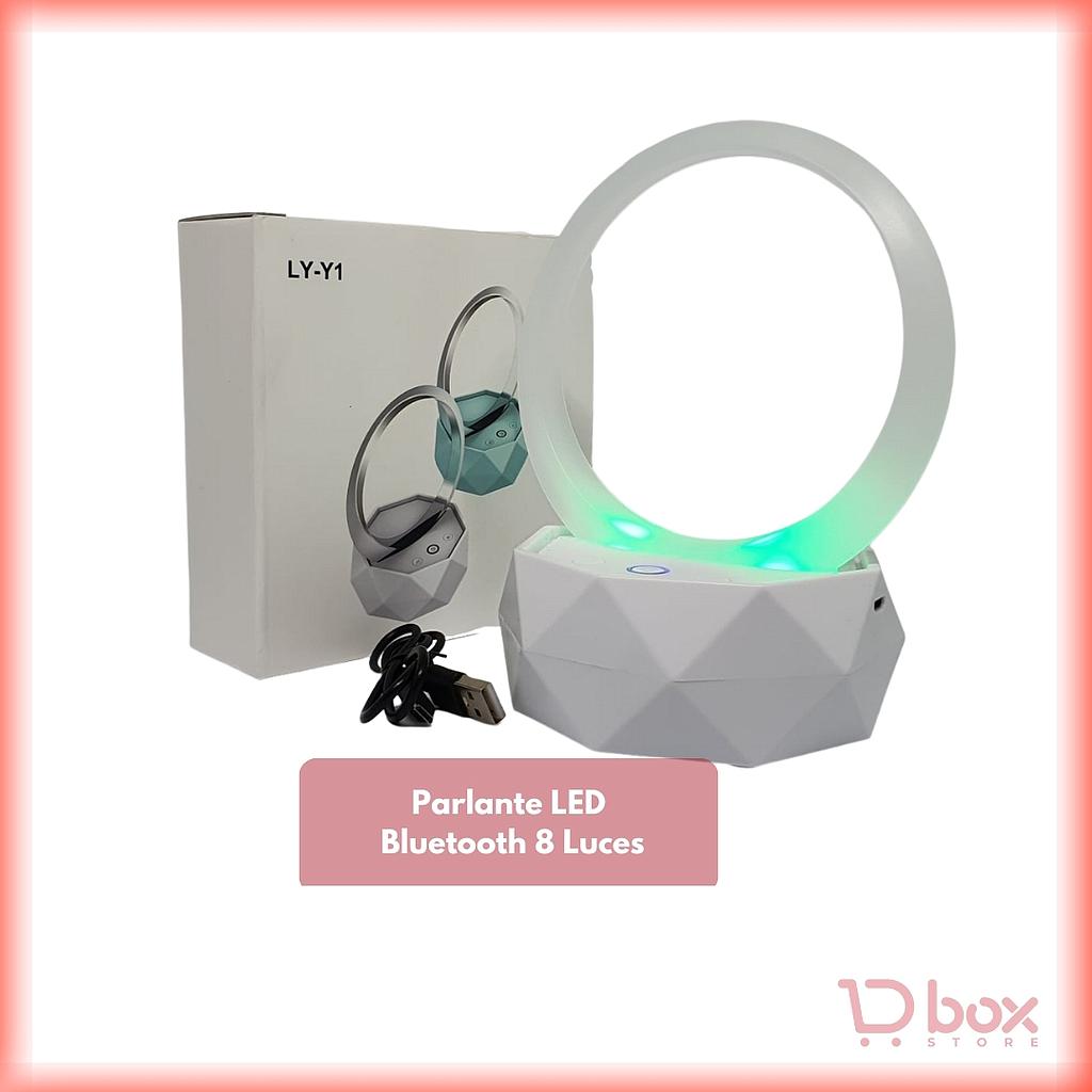  Parlante LED Bluetooth 8 Luces