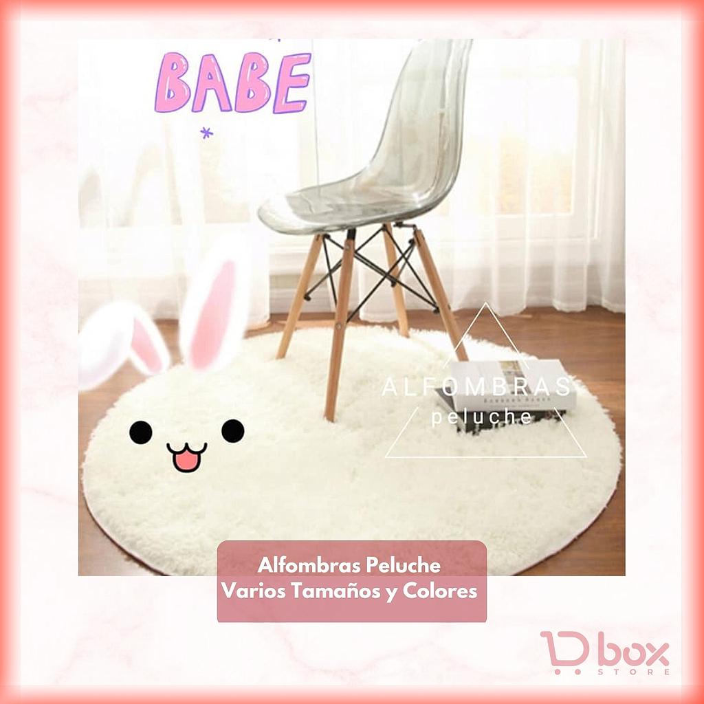 Alfombra Peluche Redonda 150cm diámetro