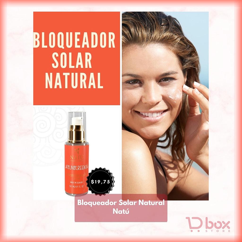 Bloqueador Solar Natural