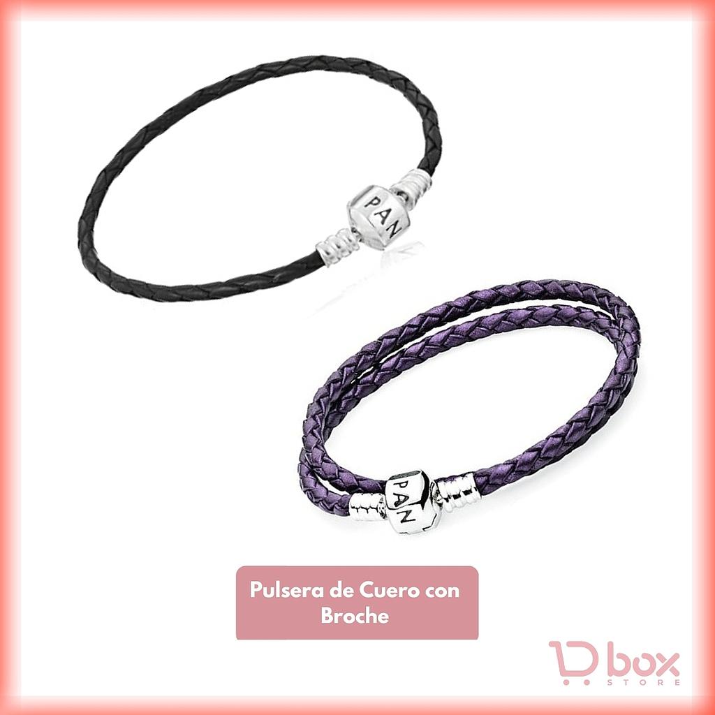 Pulsera Negra con broche (una vuelta)